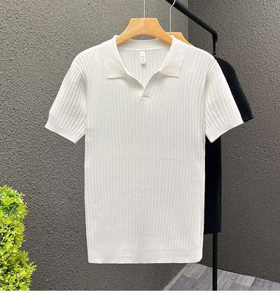 Kurzarm Shirt mit Kragen