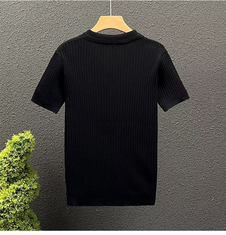 Kurzarm Shirt mit Kragen