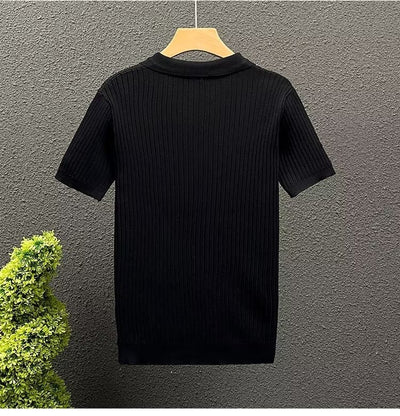 Kurzarm Shirt mit Kragen